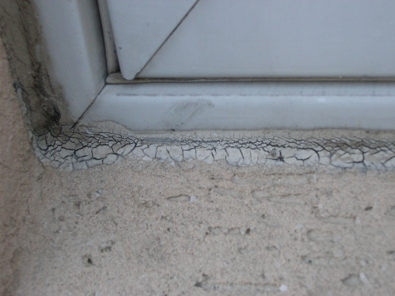 Bad Caulk Around Windows and Doors